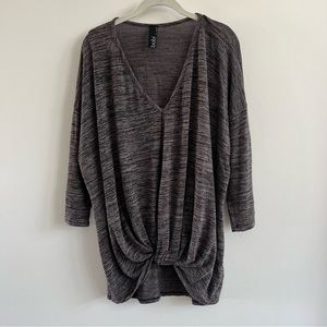 Bobi Front Knot Sweater